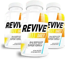 Revive Daily three bottles